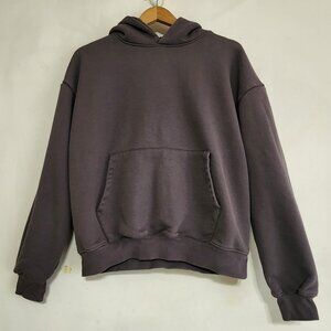 Seventh Earth Studios Hoodie heavyweight Sweatshirt Large Grey 7th